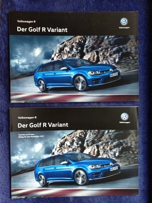 VW Golf 7 Golf R Variant brochure 5.2016 + price list