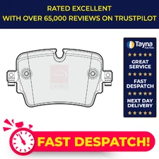 Brake Pads Set fits JAGUAR F TYPE X152 5.0 Rear 2012 on C2D49907 T2R12793 New