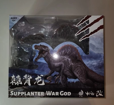 Nanmu Studio Supplanter 3.0 Spinosaurus Dinosaur Figure War God Red Ver - Image 1 of 2