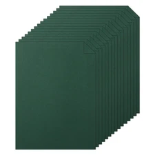 Silunkia 120 Sheets Dark Green Cardstock 8.5 x 11 Craft Paper, 92lb Christmas...