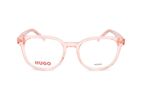 Hugo HG 1303 733 PEACH 49/18/140 Women's Eyewear Frame - Picture 2 of 3