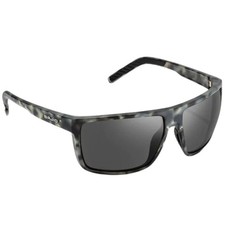 Bajio Toads Sunglasses, Gray Camo Matte Frame, Gray Polycarbonate Lens
