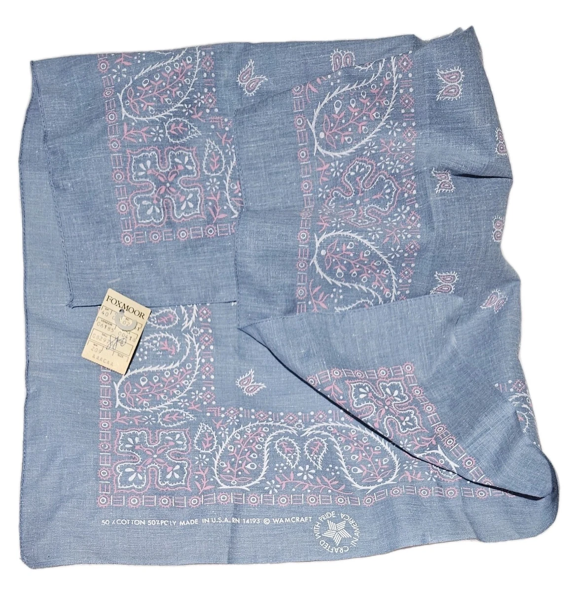 Wamcraft Bandana In Vintage Handkerchiefs for sale | eBay