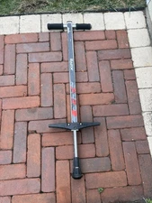 Razor Pro Pogo Stick Black Anti-Slip Handles Durable Steel Frame