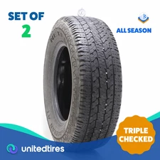 Set of (2) Used LT 275/70R18 Nexen Roadian AT Pro RA8 125/122R - 7.5/32