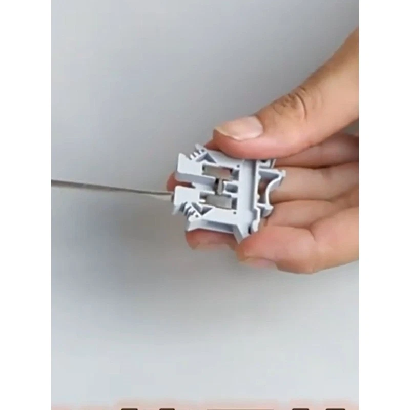 UK2.5N UK2.5B DIN Rail Screw Clamp Terminal Blocks Modular Assembly Kit Strip - Image 2 of 4