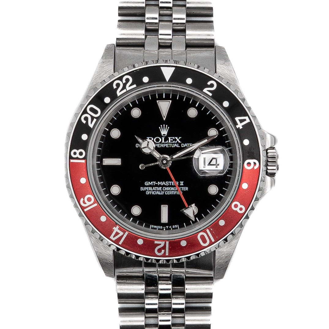 Rolex GMT Master II 16710 1997 Coke With Box And Papers.
