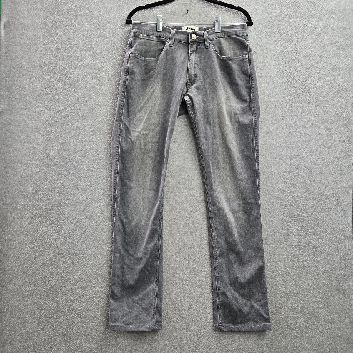 s*a様 acne studios 1981m saxon グレー Acne Studios - Loose fit trousers- 1981 - Cold grey