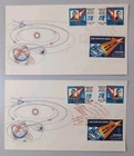 Soviet Union USSR FDC First Day Cover Mi 2634 - 2636 A and B