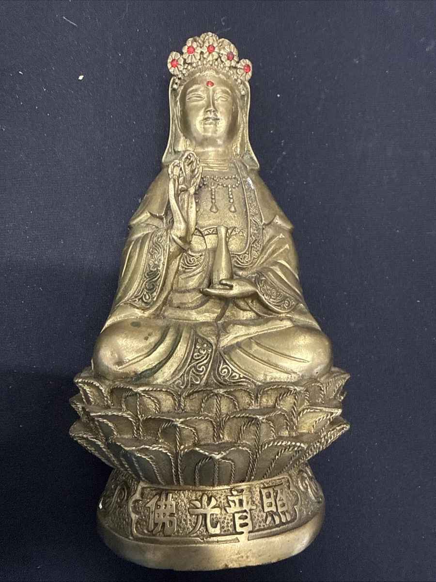 古董原始中国风青铜佛像和雕像| eBay