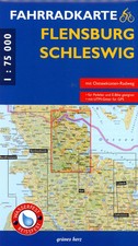 Fahrradkarte Flensburg, Schleswig | Wasser- und reißfest. | Deutsch | 2022