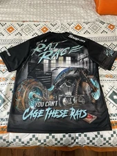 Snap-On Choko Size L It’s A Rat Race T-Shirt Graphic Tee Black