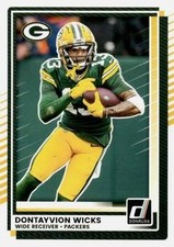2025 Donruss #295 Dontayvion Wicks x