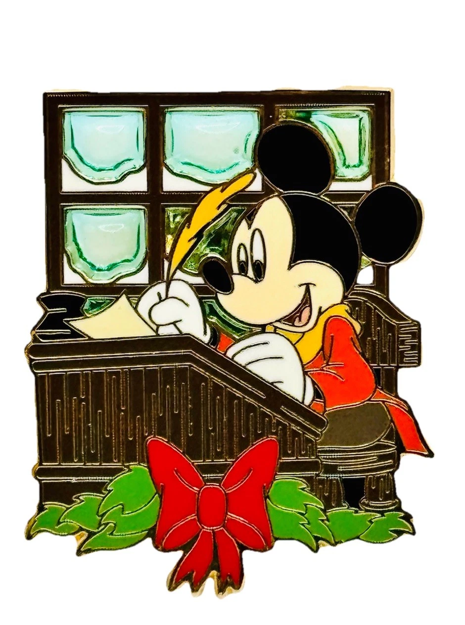 Disney Store Mickey’s Christmas Carol Advent Pin 2024 Mickey Mouse LE 3300