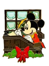 Disney Store Christmas Mickey Mouse Advent Calendar Pin 2024 Holiday LE 3300