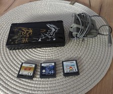 Nintendo DS Lite Schwarz (Palkia/Dialga Motiv...