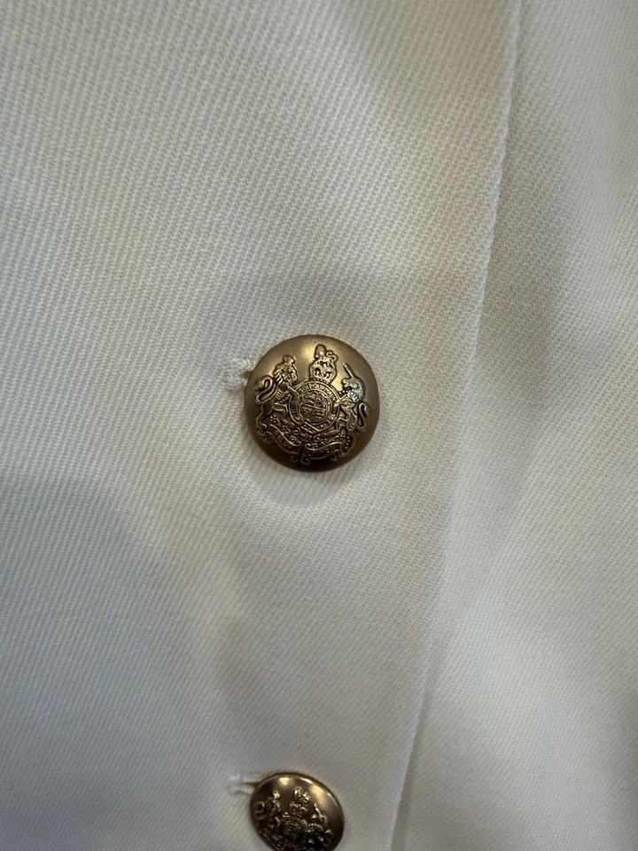 Vintage Ralph Lauren Ivory Blazer - Image 3 of 4