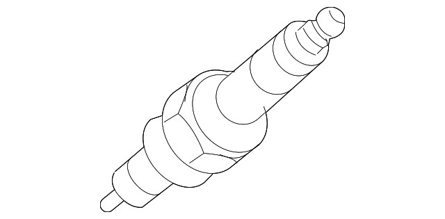 Genuine Mercedes-Benz Spark Plug 004-159-58-03-90