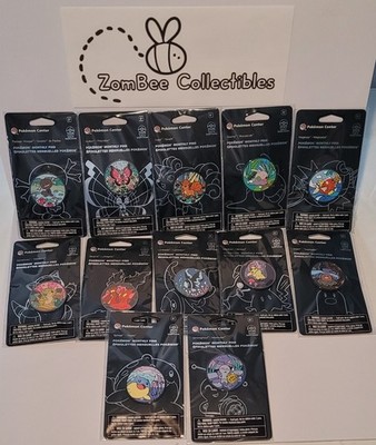 海外ポケモンセンター月間ピン（2025） Habitatシリーズ　コイキング 2025 Pokemon Center Monthly Habitat Pins [FULL SET OF 12] Sealed