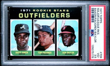 1971 Rookies Don Baylor Dusty Baker Tom Paciorek High # #709 PSA Graded 3.5