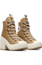 Converse Chuck 70 De Luxe Heel Utility Hi Platform, A06437C Multi Sizes Tan/Gran