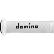 Domino White/Black Dual Compound MotoGP Grips | A01041C4046