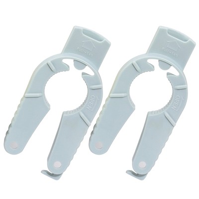  2 Pcs Automatic Electric Wine Bottle Opener Can Lids Jar Openers