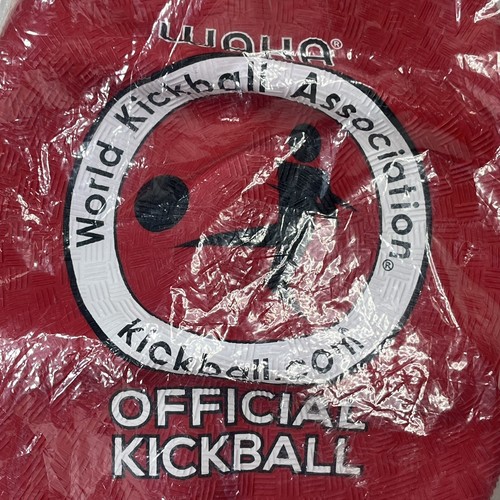 WAKA Official Game Ball World Kickball Association Red Rubber Adult NEW