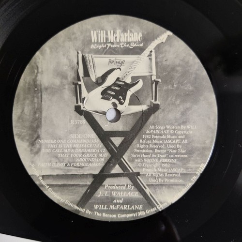 Will McFarlane - Right From The Start (LP) USA 1982 EX/NM w inner - Picture 4 of 4