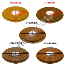 172x49.5/175x49.5/178x49.5mm Speaker Spider Speaker Damper Woofer Repair Parts