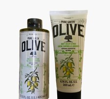 KORRES PURE GREEK OLIVE BODY CREAM SHOWER GEL - CITRUS See Below