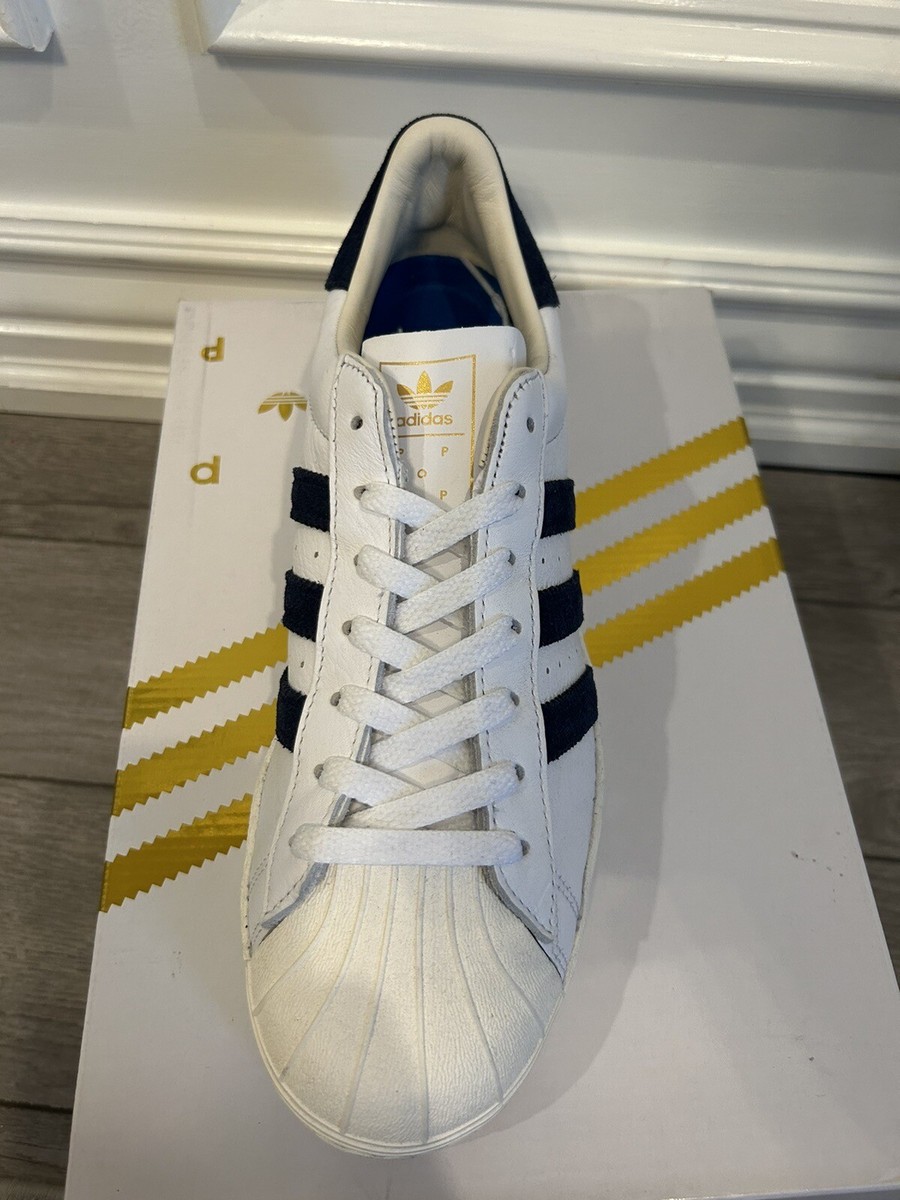 Pop Trading Company x adidas Superstar ADV White Mens Pop Trading Company x adidas Superstar ADV White Mens
