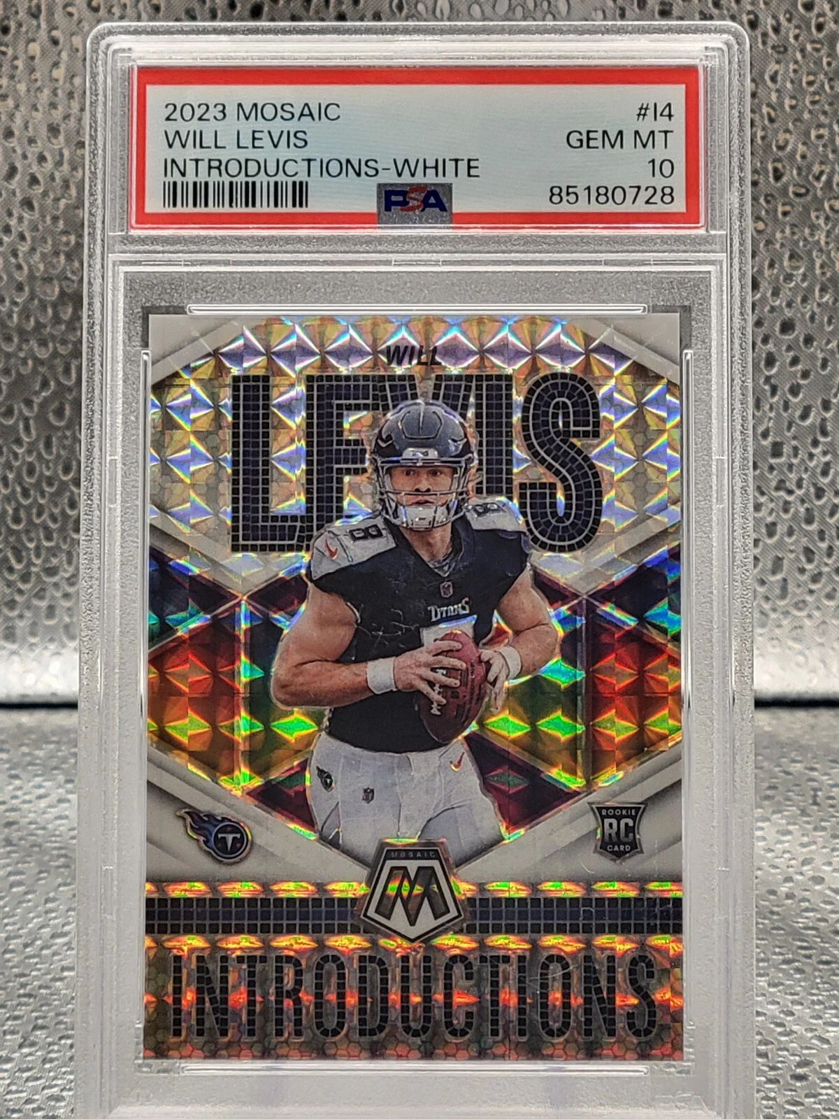 Will Levis Panini Mosaic Introductions #I4 White