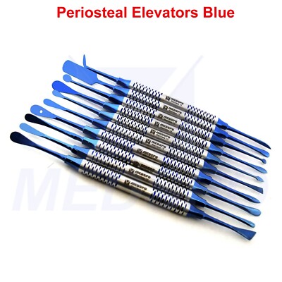 Sinus Lift Surgical Implant Periosteal Elevator Blue Dental Surgery Elevators CE