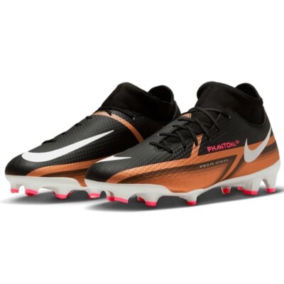 Nike Phantom GT2 Academy DF FG MG Copper Soccer Shoes Cleats DR5960-810 Sz 12.5