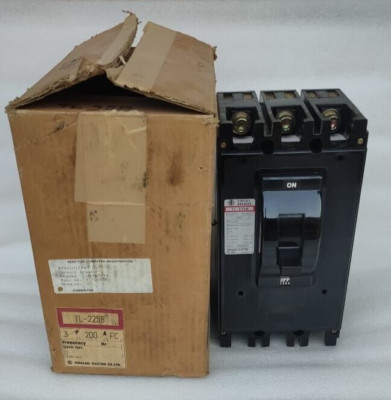 TERASAKI CIRCUIT BREAKER TL-225B 200A 3P  660VAC  250VDC
