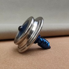 Titanium Spinning Top Finger Spinner Ceramic Bead Fidget Stainless Steel EDC Toy