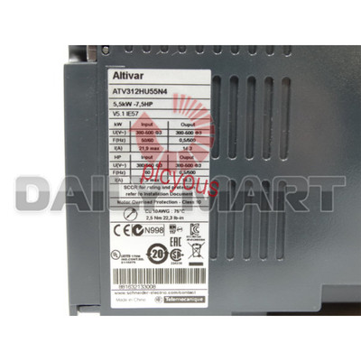 New In Box  ATV312HU55N4 Variable Speed Drive 5.5KW 380V-500V