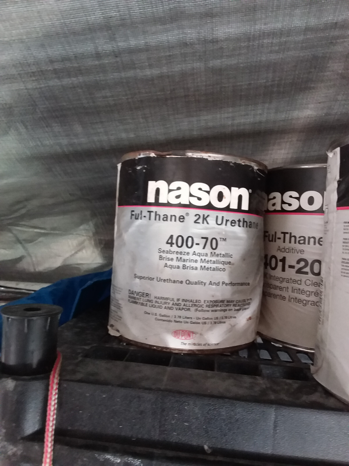 Nason 40070 FulThane Seabreeze Aqua Metallic Gal eBay