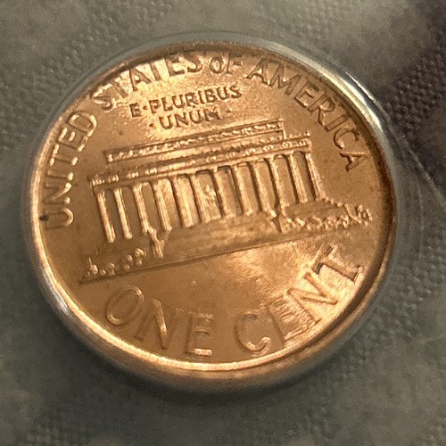 2000 Lincoln Cent Mint Error Broadstruck Gem Brilliant Luster ANACS MS66 RED - Picture 4 of 4