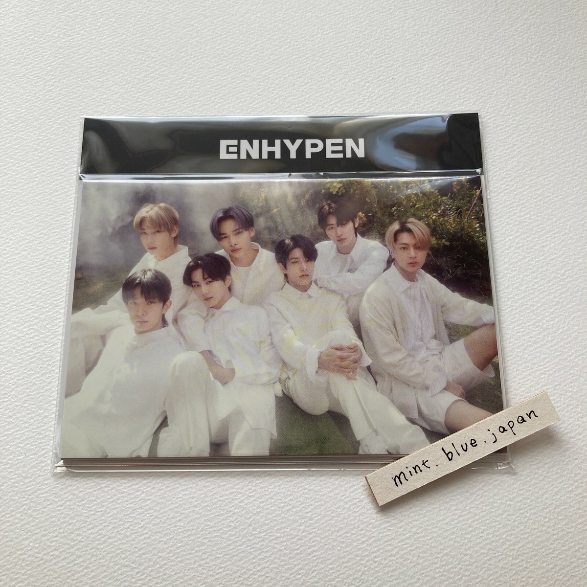 ENHYPEN BORDER :HAKANAI 儚い Official MD Post card ENGENE | eBay
