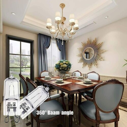 2X/5X/10X G9 Halogen Bulb 25W 20W 40W 50W 60W Warm White Filament Lamp Replace - Picture 4 of 12