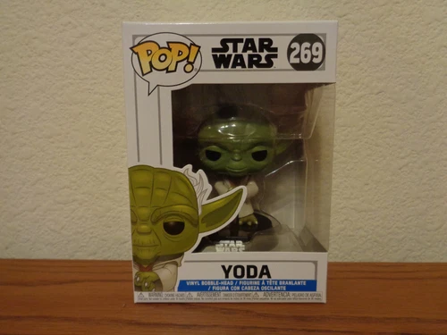 Funko Pop! Yoda Star Wars Clone Wars #269 Vinyl Bobble Toy Figure