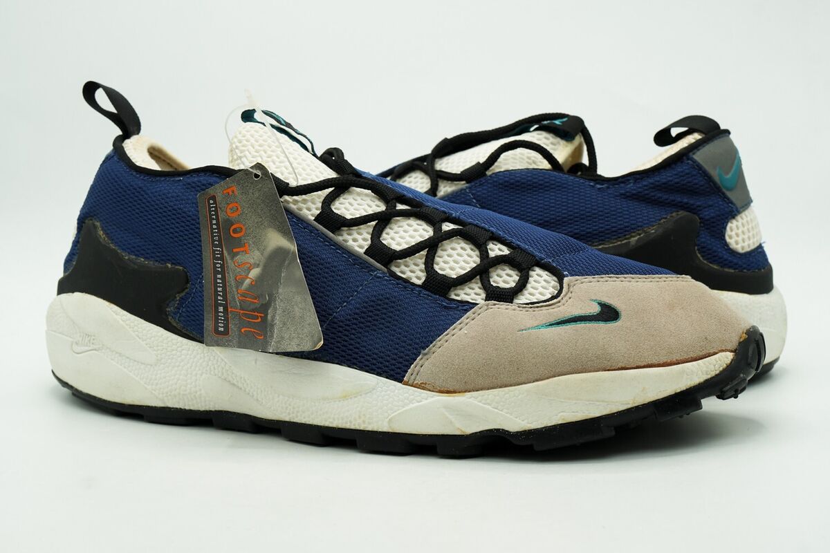 NIKE AIR FOOTSCAPE OG 1995 NEW SIZE 14 VARSITY ROYAL NEO NIKE AIR FOOTSCAPE OG 1995 NEW SIZE 14 VARSITY ROYAL NEO