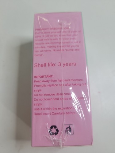 Muttermilch Alkohol Teststreifen für stillende Mütter - Bild 2 von 3