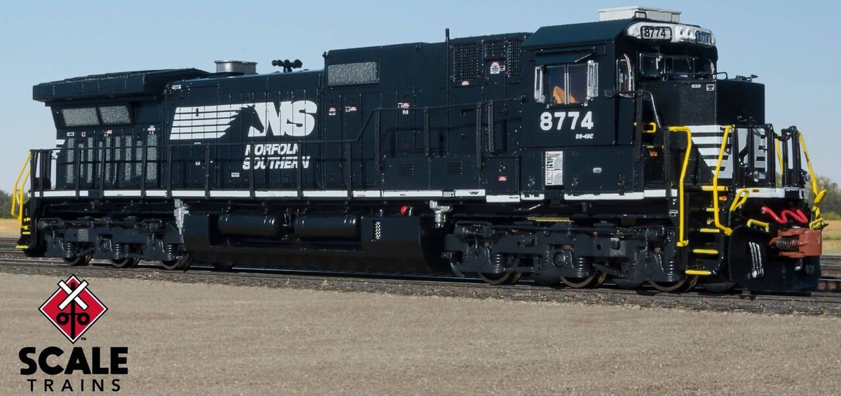 ScaleTrains N GE C40-9 Dash 9-40C Norfolk Southern NS #8814 DCC