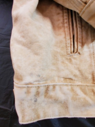 Carhartt 100th Anniversary Trucker Style Jacket Men’s XL Faded Beige Distressed - Picture 24 of 24