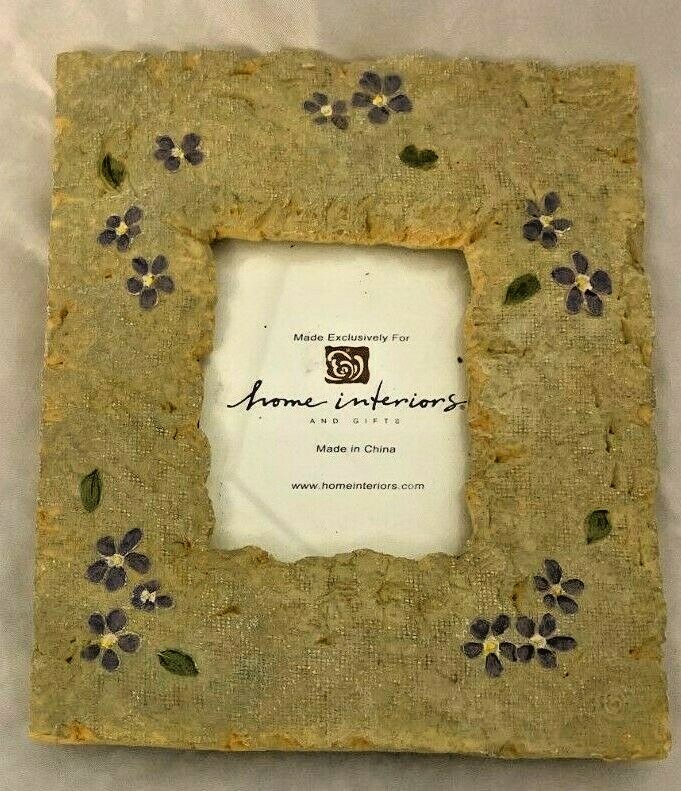 Tan Floral 7.5X9