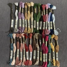 DMC Lot Of 30 Cotton 6 strand Embroidery Floss/stitch Thread no duplicate color