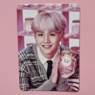 Unofficial BTS SUGA 4th Muster Happy Ever After Japan photocard. Yoongi Bangtan